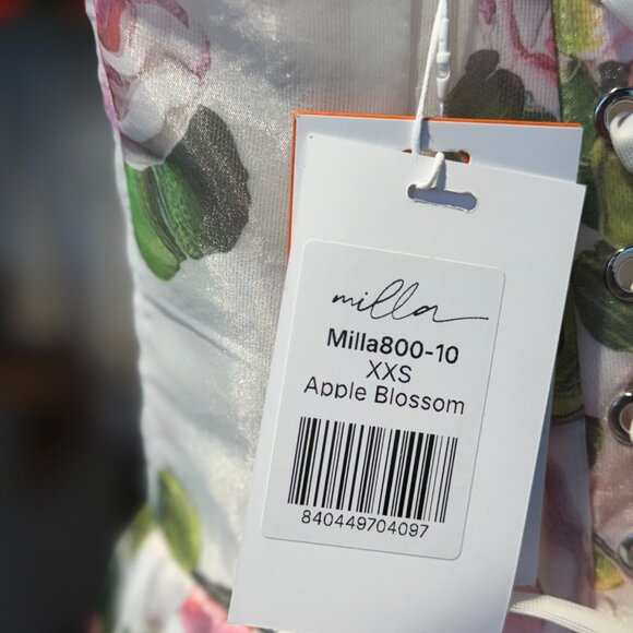 Milla Tender floral midi tie-strap dress - Picture 7 of 8